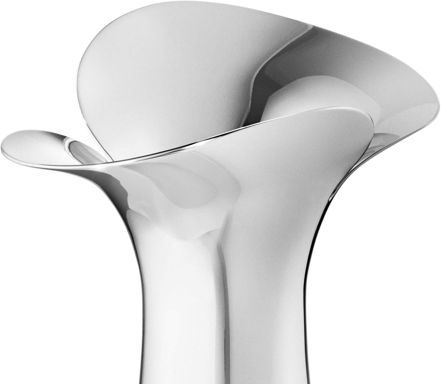 Bloom Botanica Mini Vase – 6" Stainless Steel, Mirror Polished