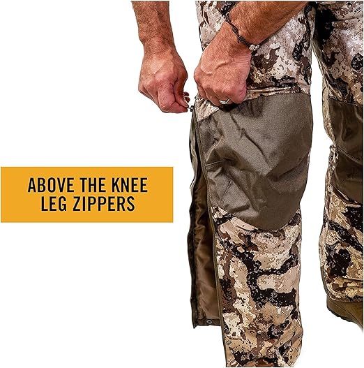 HOT SHOT Youth Insulated Camo Hunting Overalls – Veil XL
