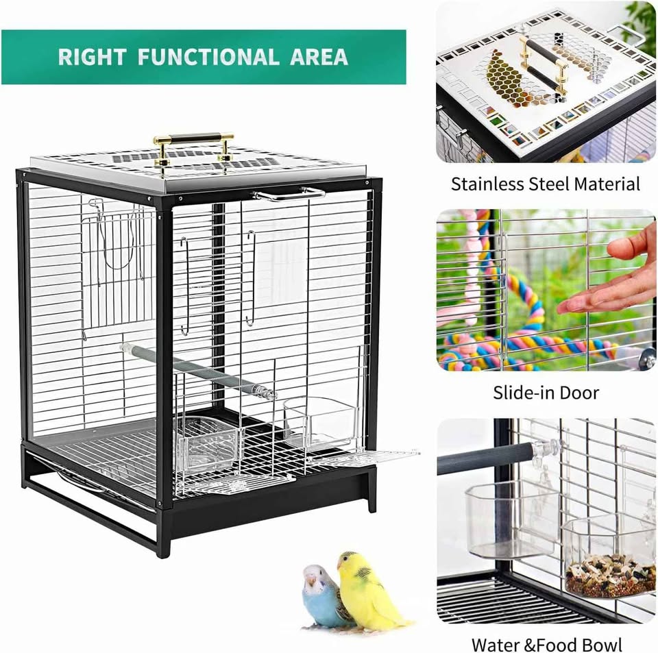 AideeGrowth Bird Travel Carrier