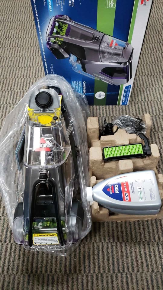 BISSELL Pet Stain Eraser Plus Portable Carpet Cleaner