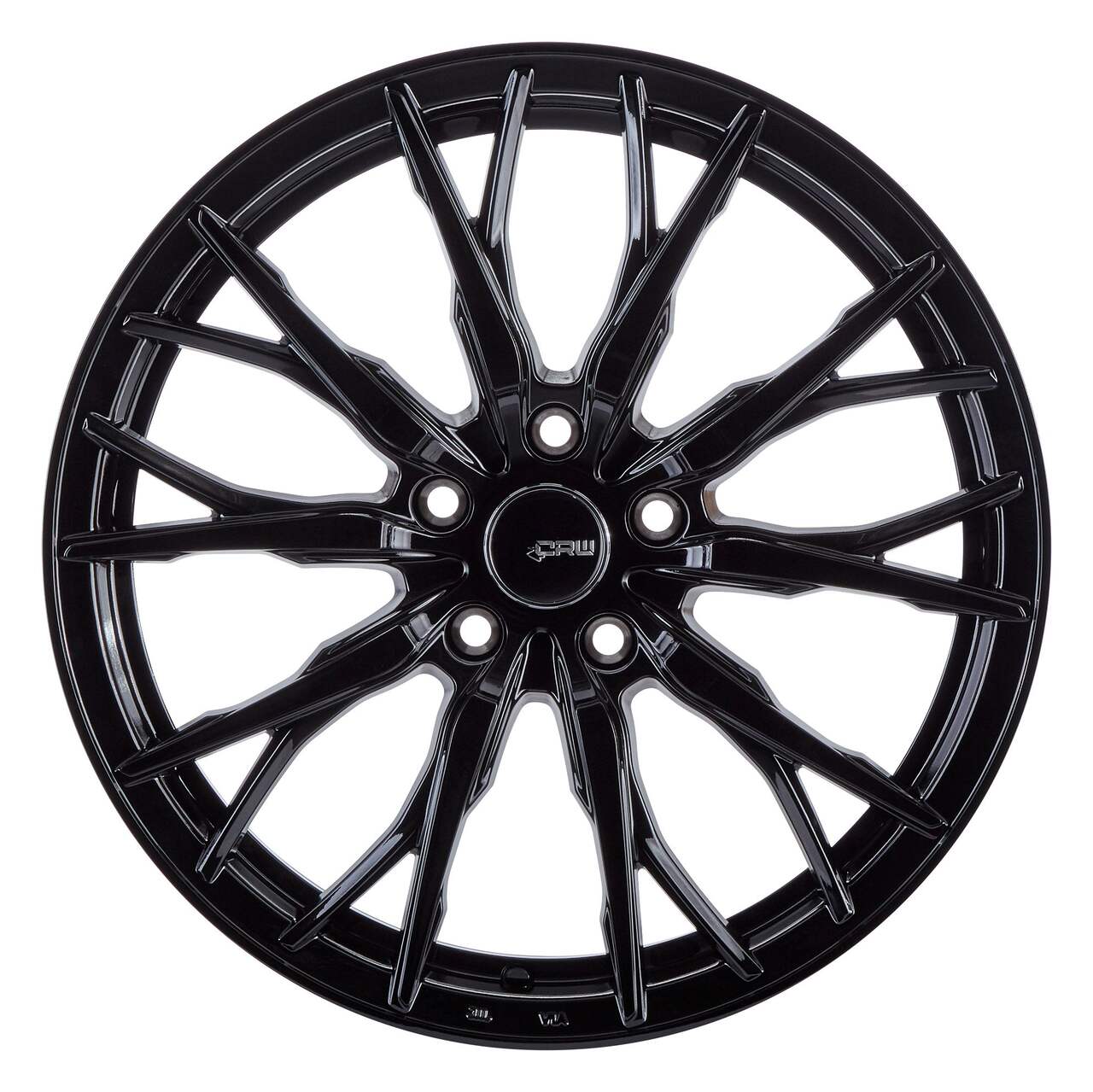 CRW GT1 Alloy Wheel – Gloss Black Rim