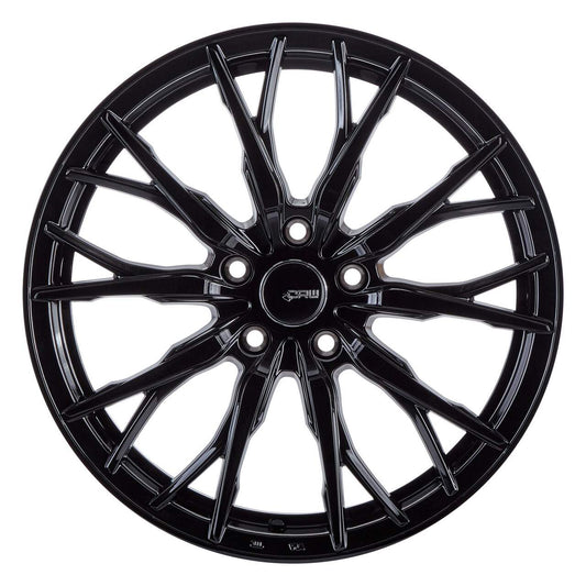CRW GT1 Alloy Wheel – Gloss Black Rim