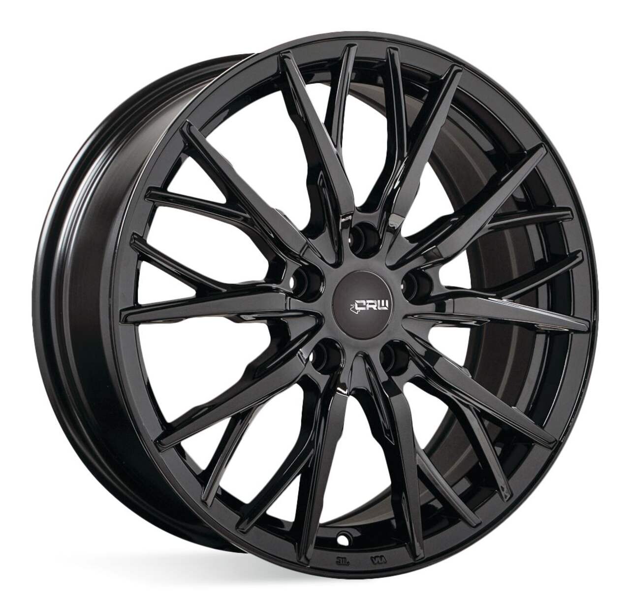 CRW GT1 Alloy Wheel – Gloss Black Rim
