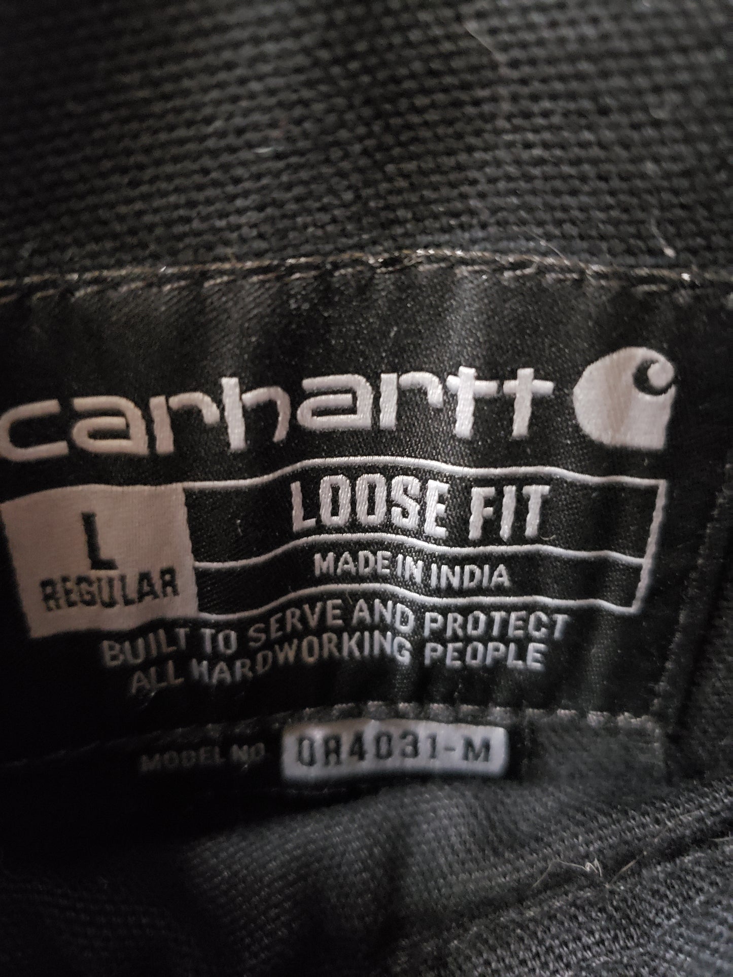 Carhartt Men's L Regular Loose Fit Overall