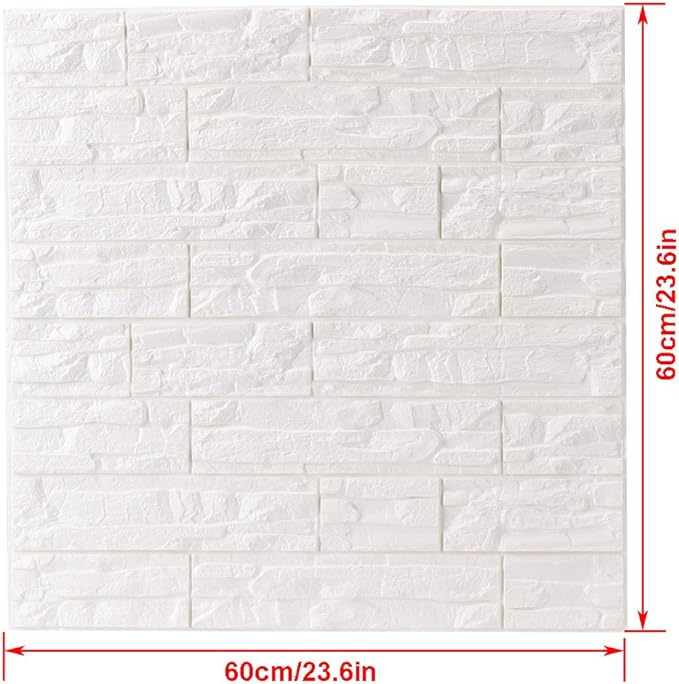 Doremy 3D Imitation Brick Pattern Wall Panels Stickers