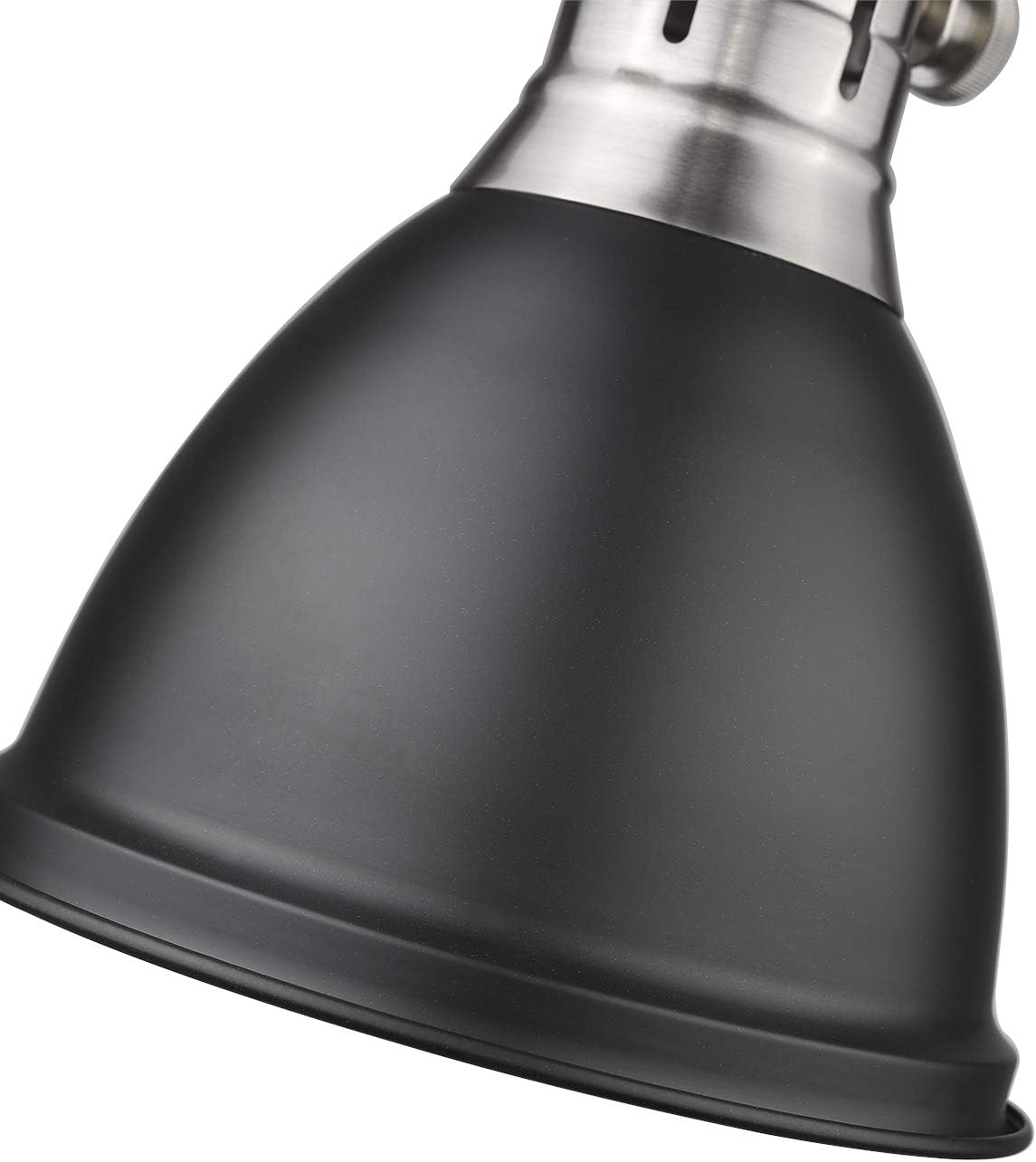 Emliviar 1-Light Pendant Light – Black Brushed Nickel