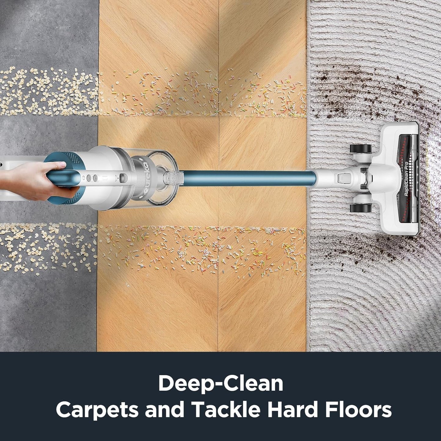 Eureka RapidClean Pro Cordless Vacuum – NEC280TLC (Blue)