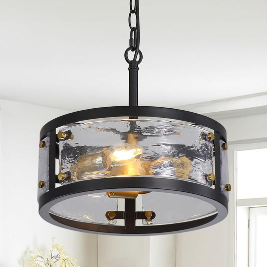 Farmhouse Drum Chandelier