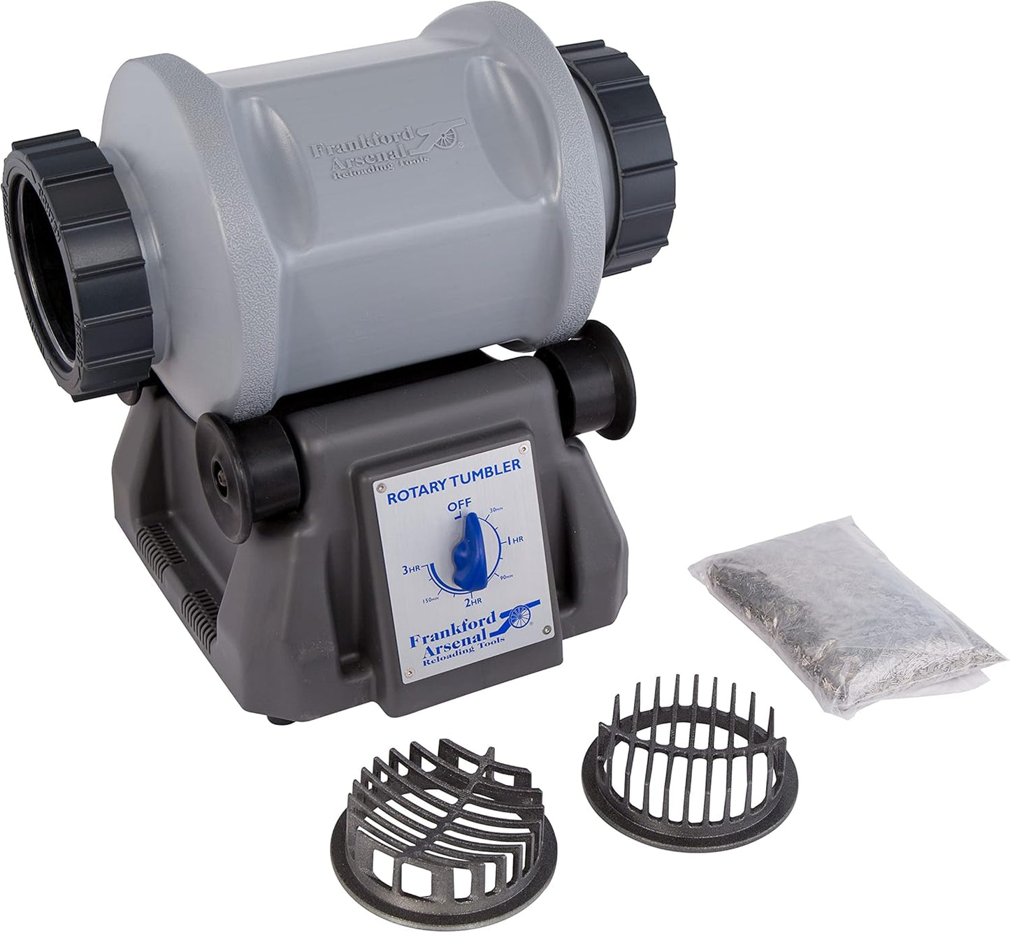 Frankford Arsenal Platinum Series Rotary Tumbler 7L – Case Tumbler for Brass Cleaning