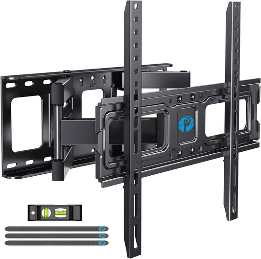 Pipishell Full Motion TV Wall Mount for 26”–65” Screens