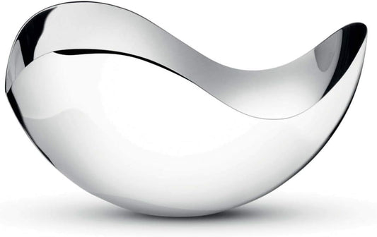 Georg Jensen Bloom Petit Stainless Steel Serving Bowl – Mirror Polished