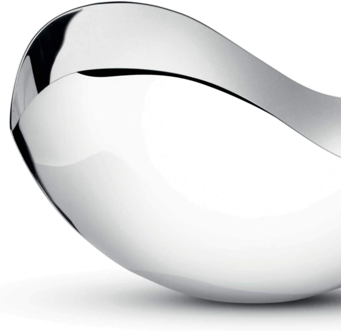 Georg Jensen Bloom Petit Stainless Steel Serving Bowl – Mirror Polished