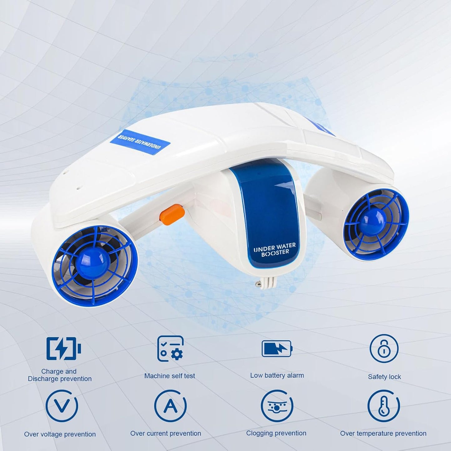 Underwater Scooter – Great for Pool, Snorkeling, and Recreational Diving