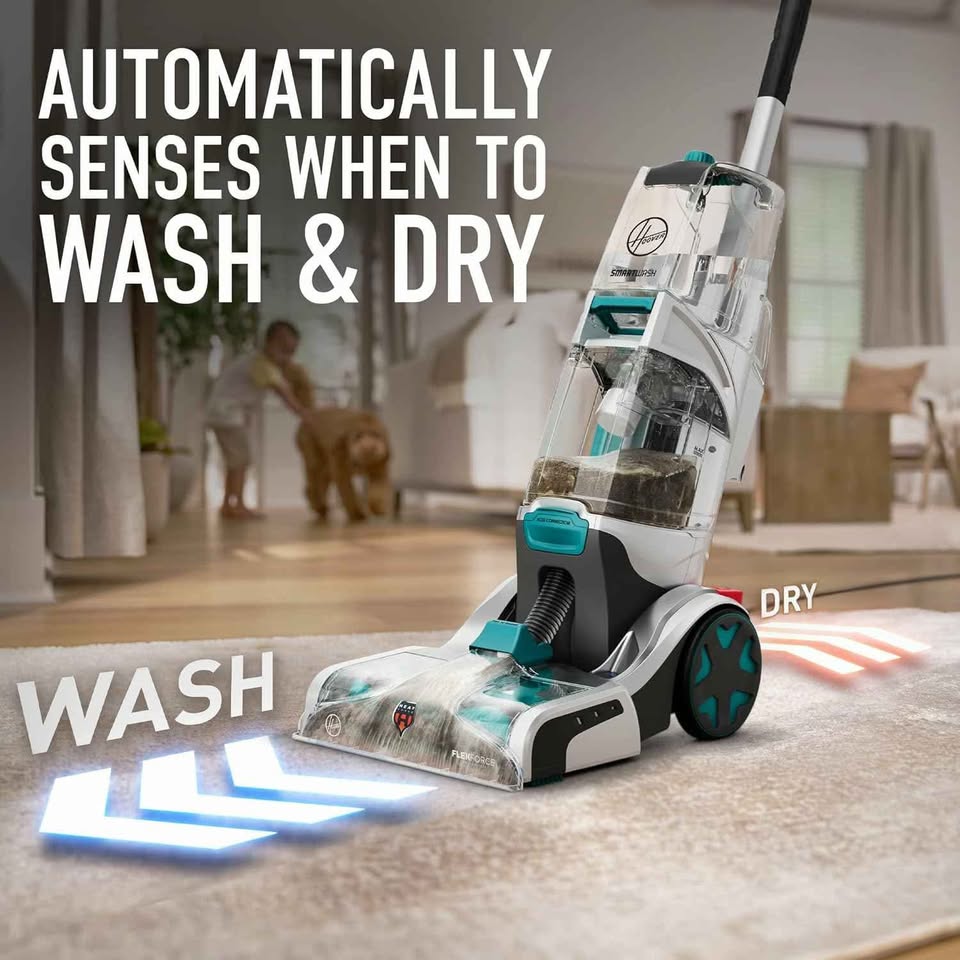 Hoover SmartWash+ Automatic Carpet Cleaner Machine