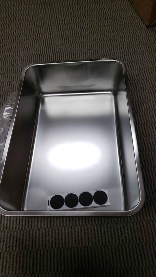 IKITCHEN Stainless Steel Cat Litter Box