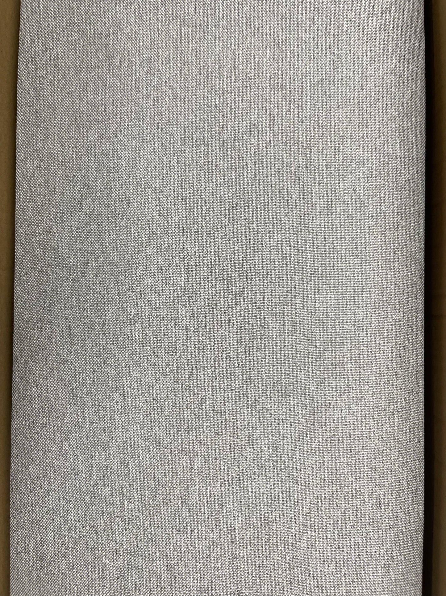 EcoFocus PET Fabric Acoustic Panel – 36"×12" (2-Pack, Light Grey)