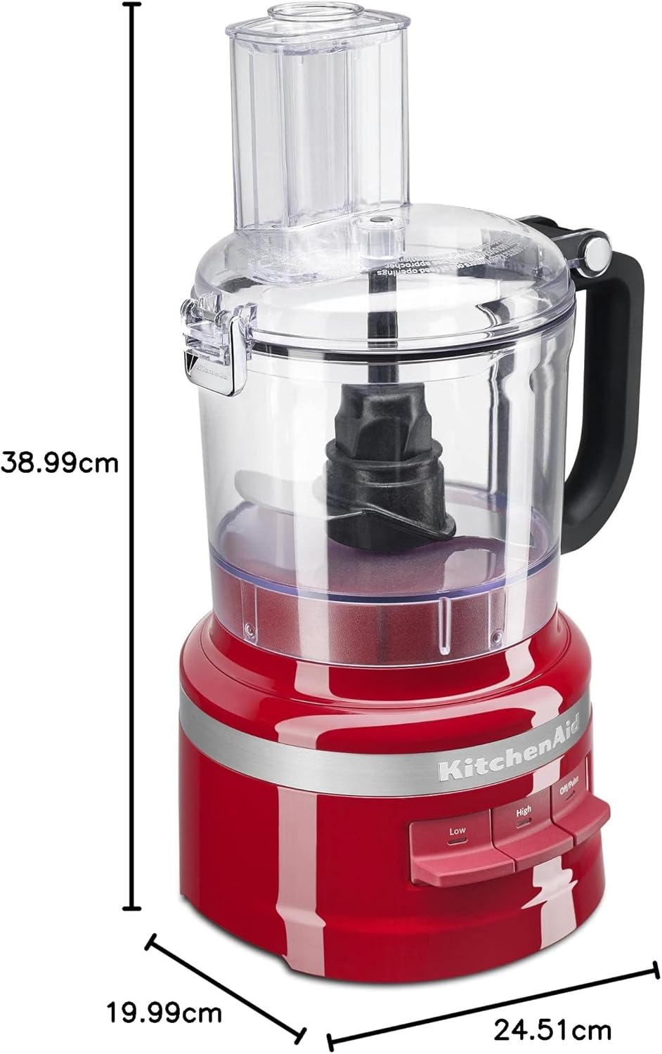 KitchenAid KFP0718ER 7-Cup Food Processor – Empire Red