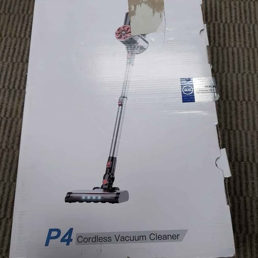 Prettycarelife P4 Cordless Vacuum Cleaner – 40KPa, Self-Standing, LED Display