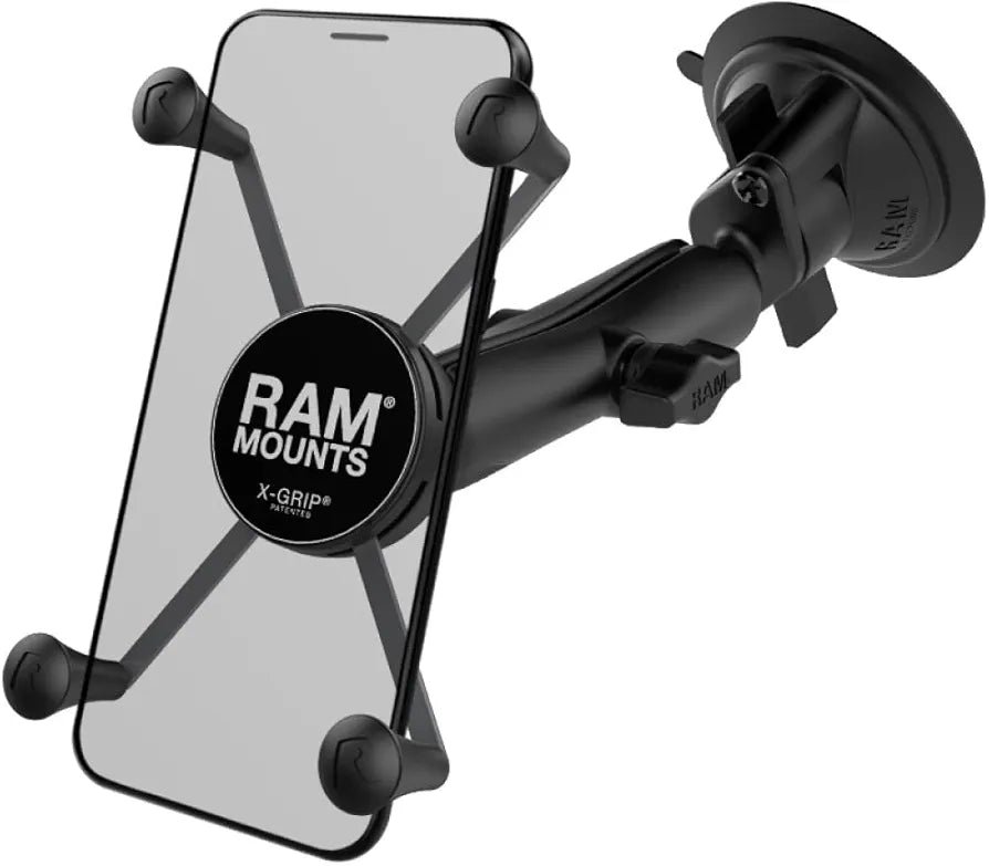 RAM Mounts X-Grip Large Phone Mount with Twist-Lock Suction Base