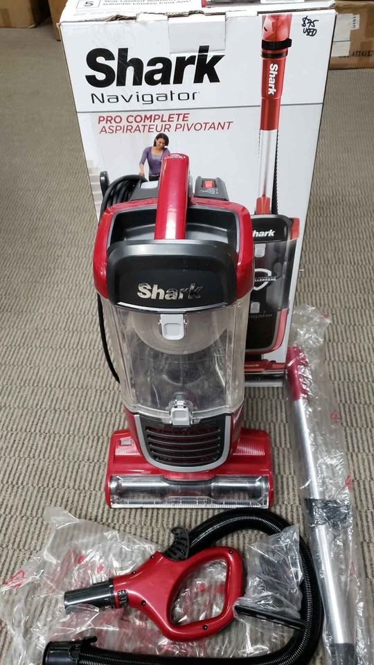 Shark Navigator Swivel Pro Complete Upright Vacuum – Red
