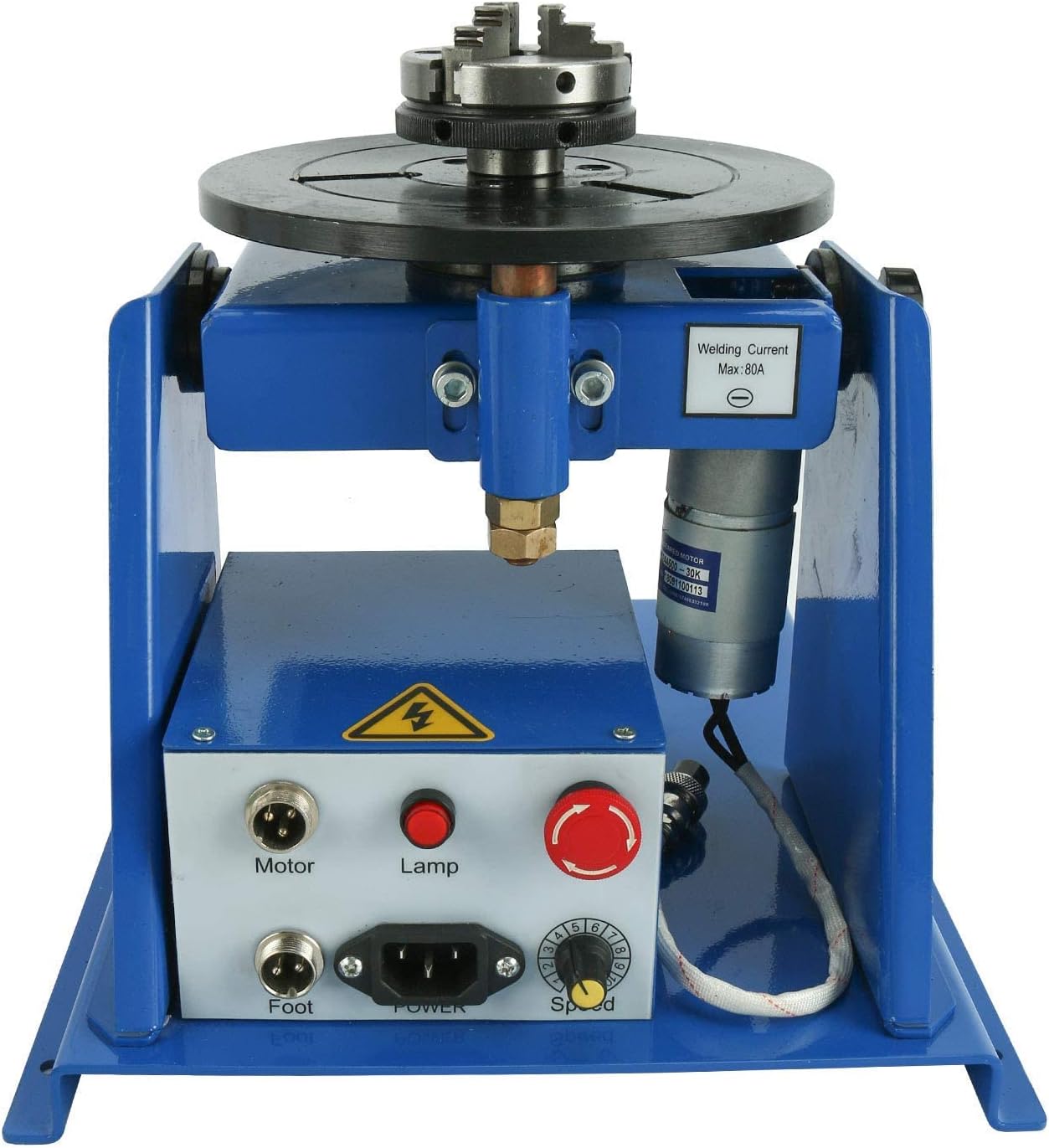 YaeTek 10KG Rotary Welding Positioner Turntable Table – Mini Welder Positioning Machine