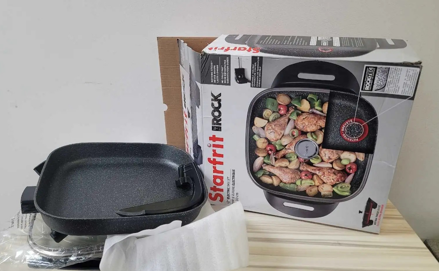 Starfrit The Rock 12" Electric Skillet