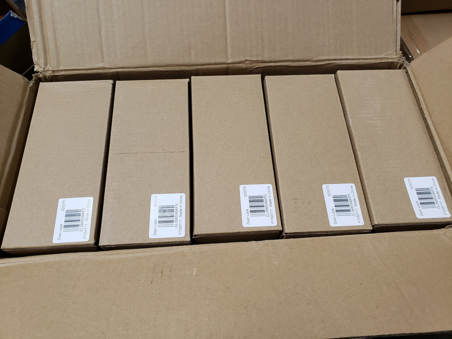 GOBEKOR 10 Pack Matte Black Passage Levers