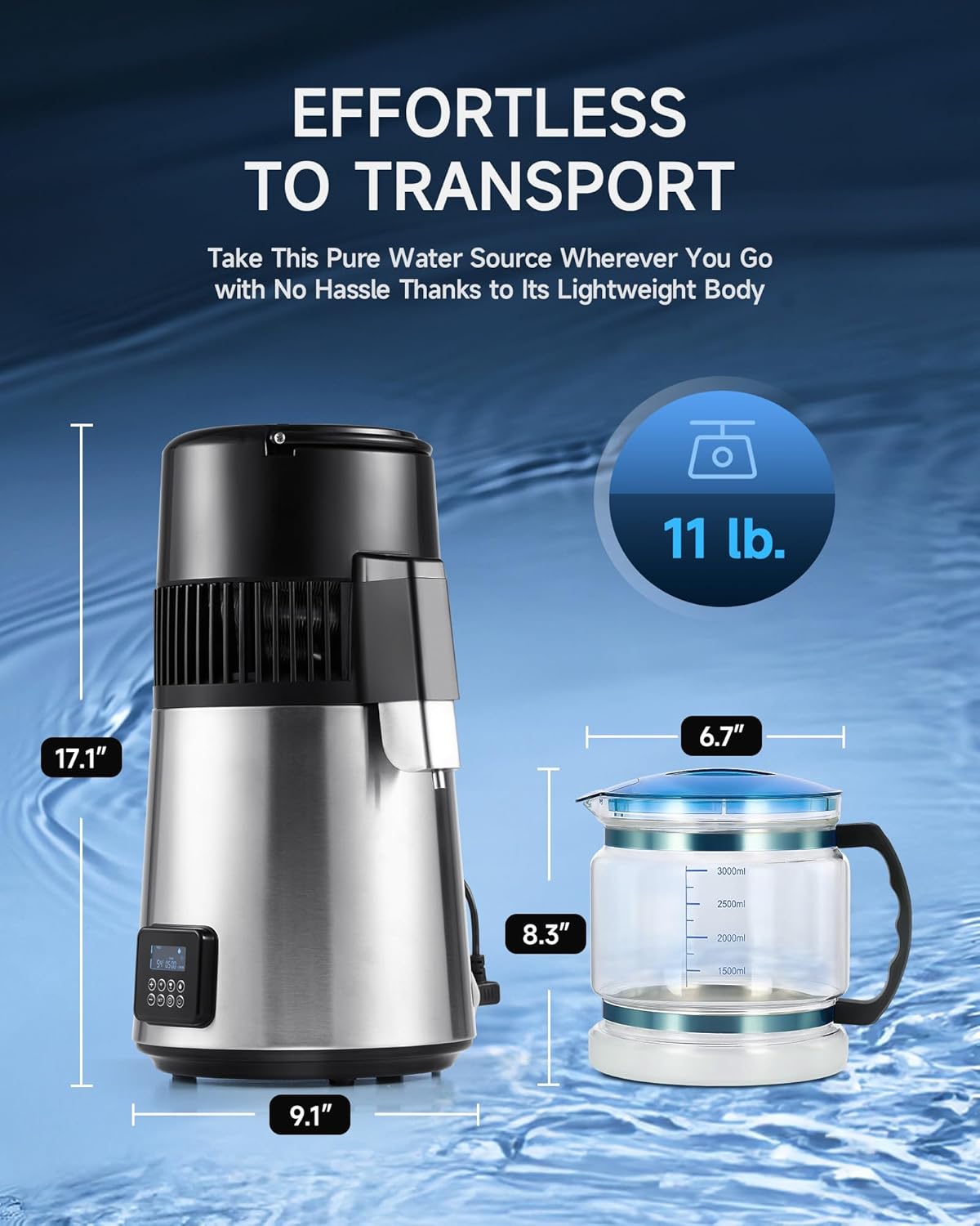 CO-Z Water Distiller for Home