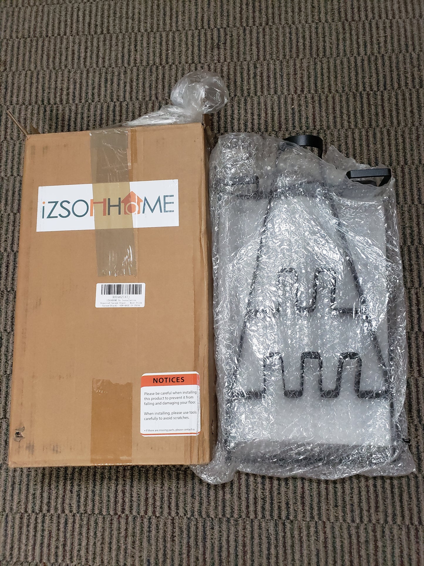 IZSOHHOME No Installation Required-Vacuum Stand,Storage Stand Docking Station Holder,