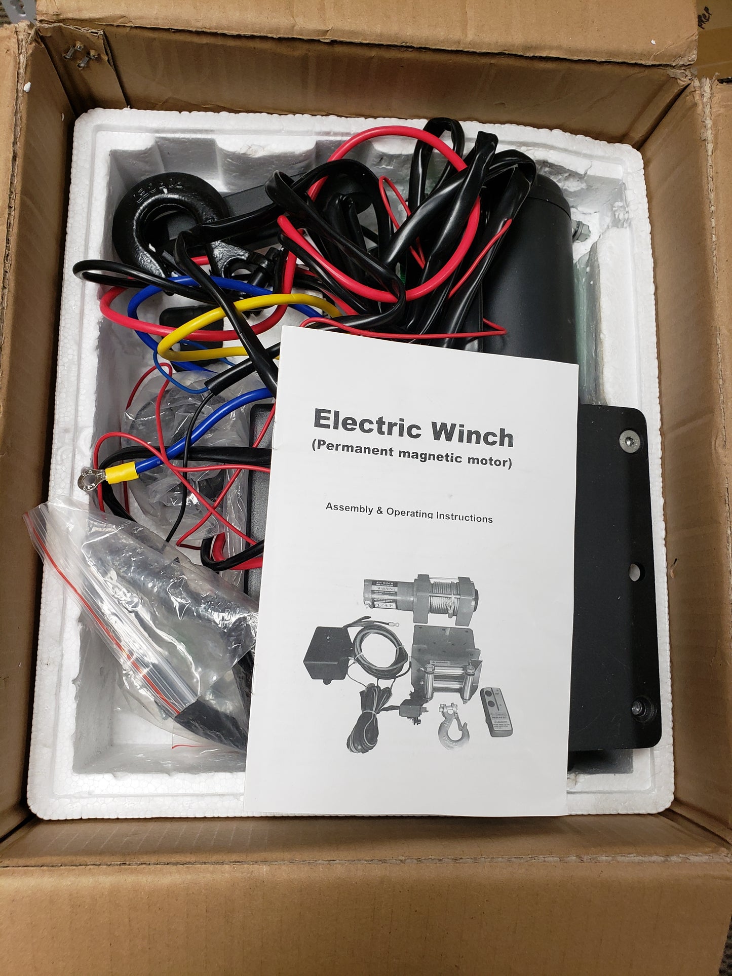 TYT 3500 lb ATV Winch, 12V DC Electric Winch