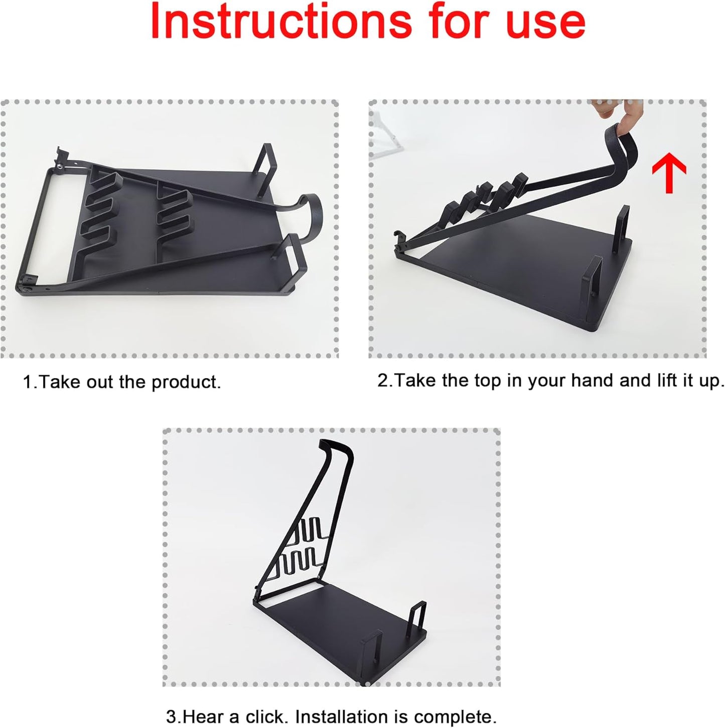 IZSOHHOME No Installation Required-Vacuum Stand,Storage Stand Docking Station Holder,