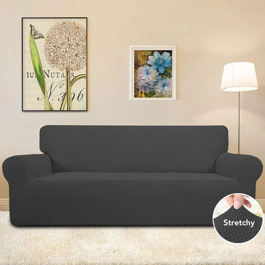 Stretch Sofa Slipcover Couch Sofa Cover Furniture Protector Soft with Elastic Bottom