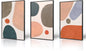 EbonCanvas 3-Piece Framed Abstract Wall Art – 16x24" Each (Style B)