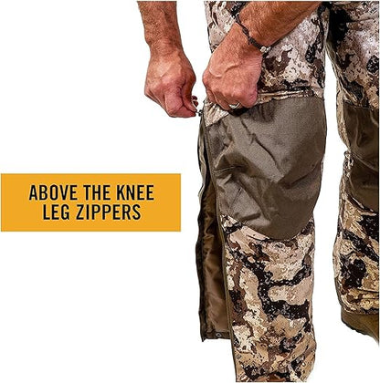 HOT SHOT Youth Insulated Camo Hunting Overalls – Veil XL