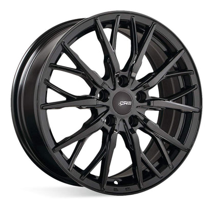 CRW GT1 Alloy Wheel – Gloss Black Rim