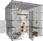 DIY Large Cat Cage – 55" x 55" x 55" Indoor Modular Playpen