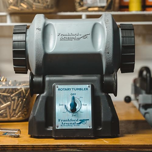 Frankford Arsenal Platinum Series Rotary Tumbler 7L – Case Tumbler for Brass Cleaning