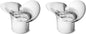 Georg Jensen Cobra Collection Tealight Holders - Set of Two