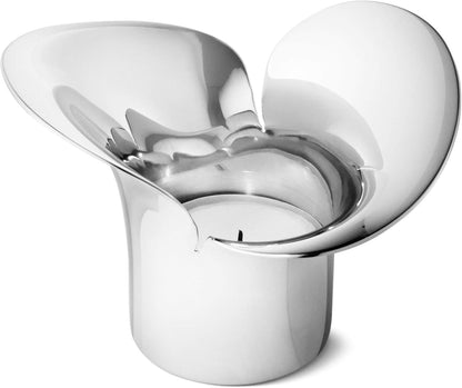 Georg Jensen Cobra Collection Tealight Holders - Set of Two