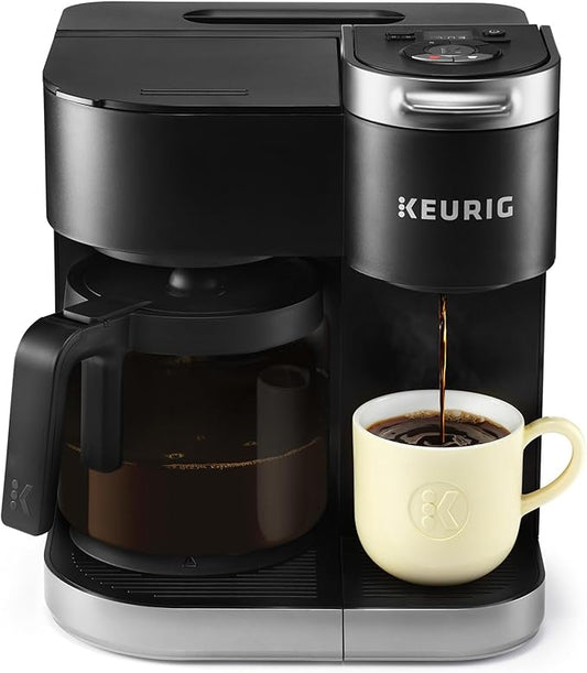 Keurig K-Duo Single Serve & Carafe Coffee Maker – Gen 1, Black