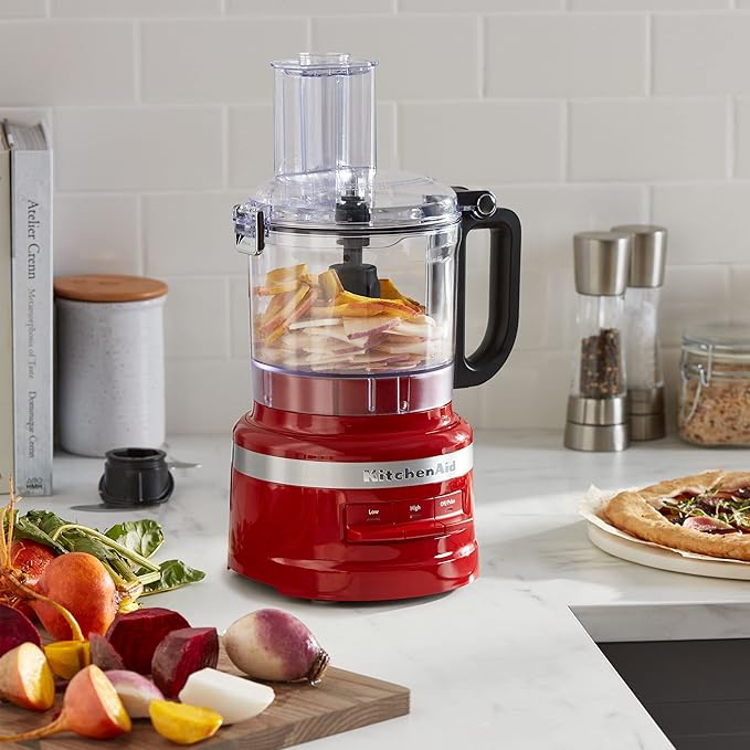 KitchenAid KFP0718ER 7-Cup Food Processor – Empire Red