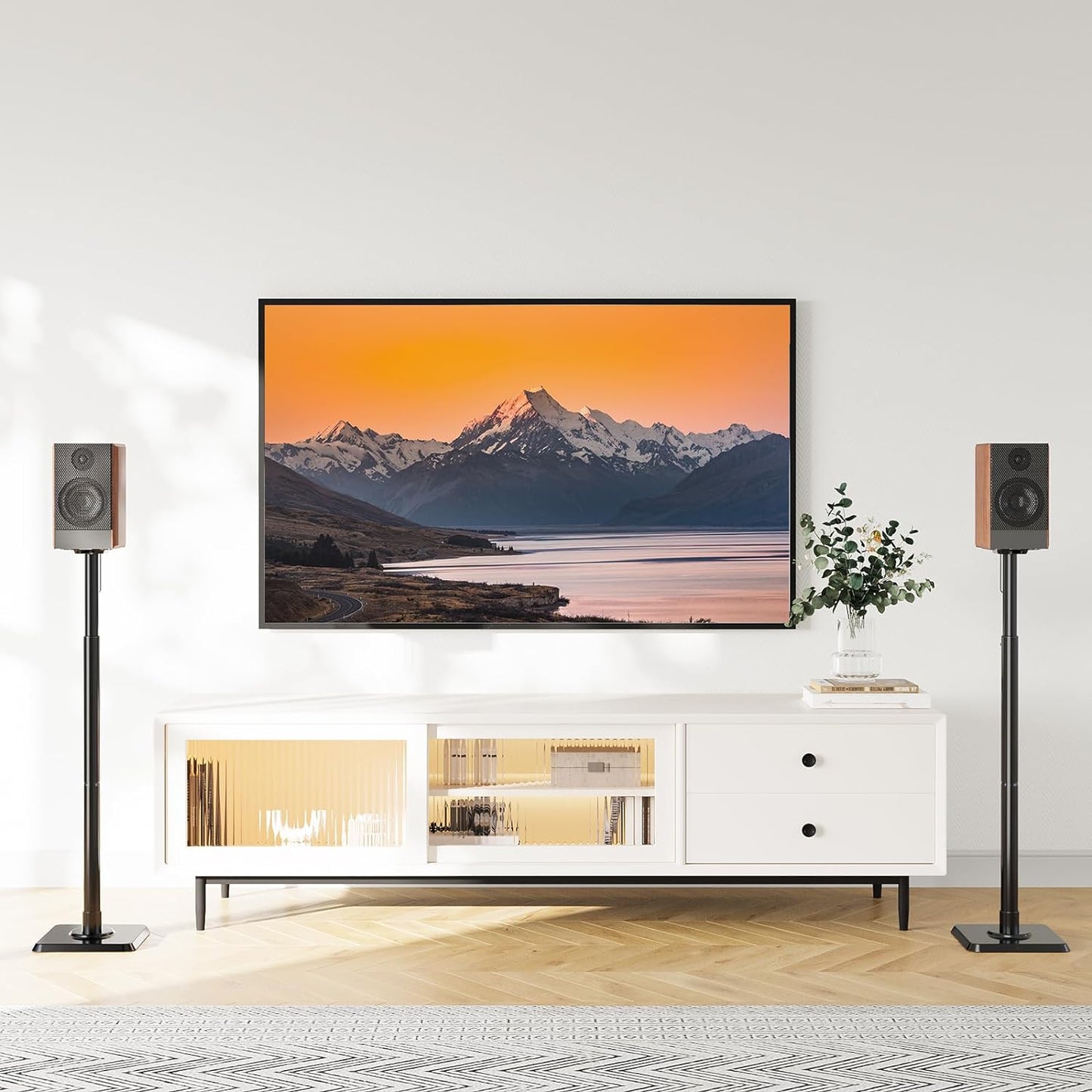 Mounting Dream Universal Speaker Stands for Surround Sound Speakers