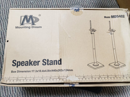 Mounting Dream Universal Speaker Stands for Surround Sound Speakers