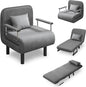 OKSTENCK 4-in-1 Convertible Sleeper Chair Bed