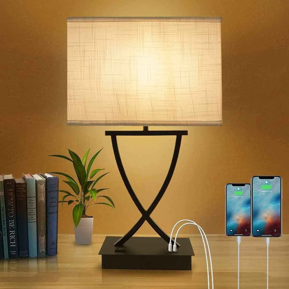 Oyedis 3-Way Dimmable Touch Control Table Lamp
