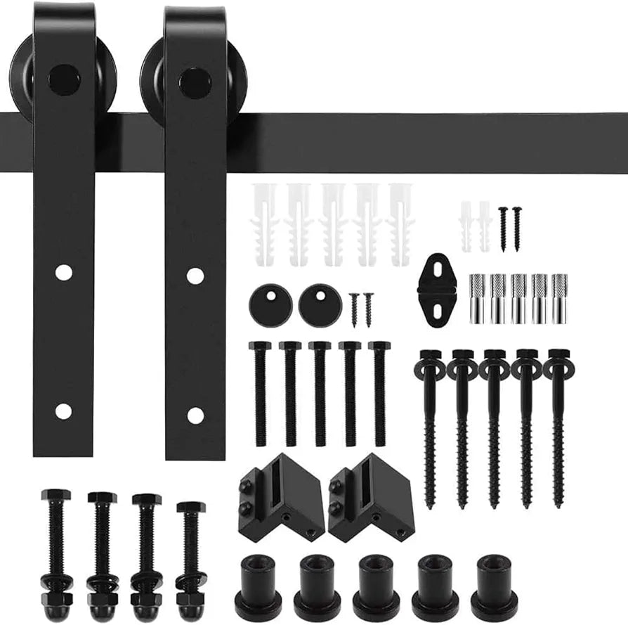 Signstek 8FT Sliding Barn Door Hardware Kit