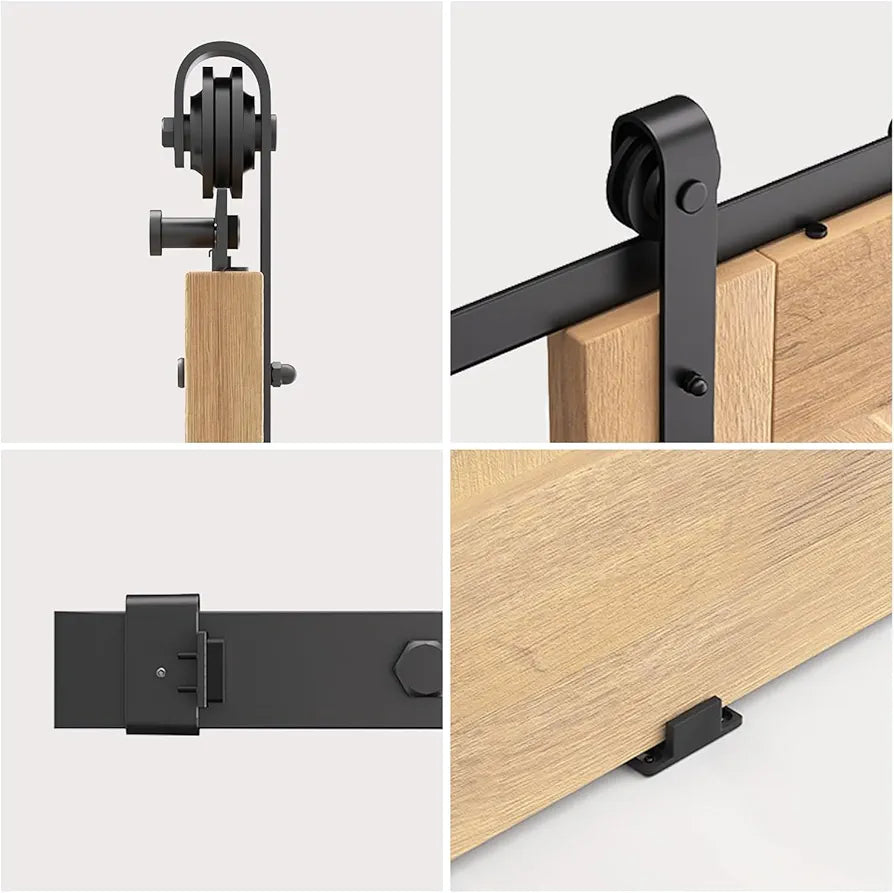 Signstek 8FT Sliding Barn Door Hardware Kit