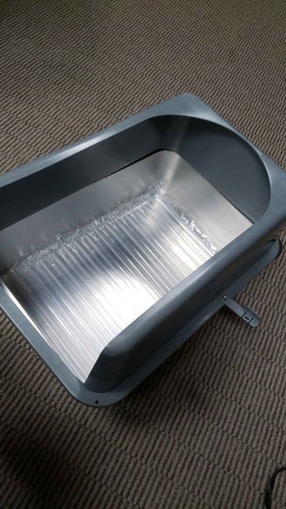 Stainless Steel Cat Litter with Enclosure