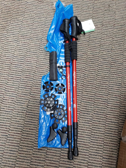 TheFitLife Nordic Walking Trekking Poles-2 Pack