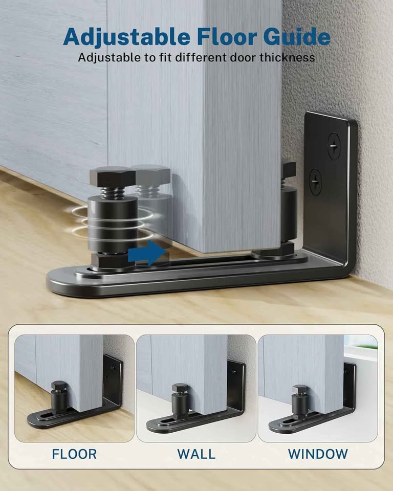 Titeck 6.6FT Barn Door Hardware Kit